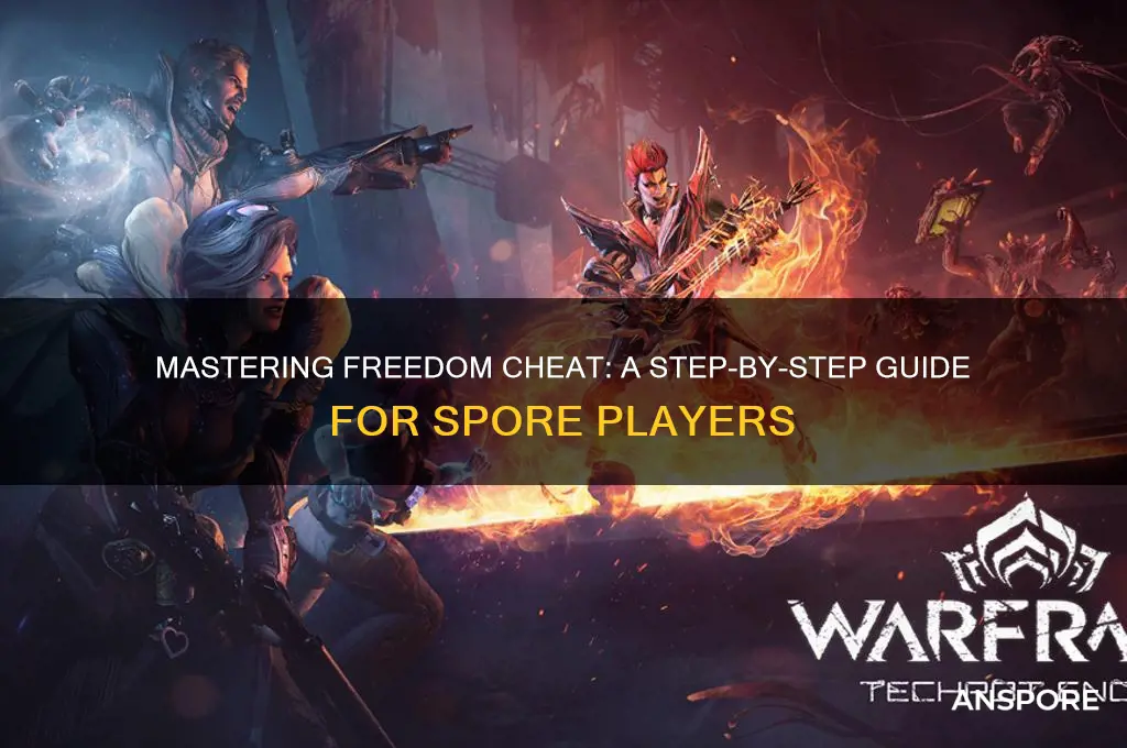 how to run freedom cheat in spore