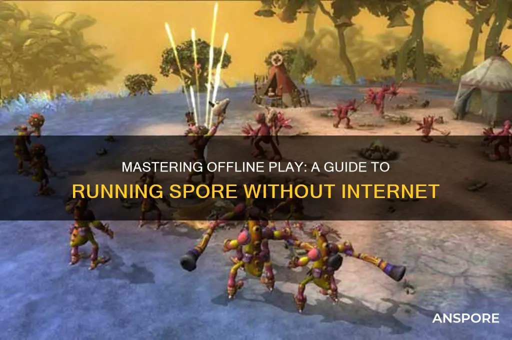 how to run spore offline