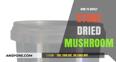 Safely Storing Dried Mushrooms: Tips for Longevity and Freshness