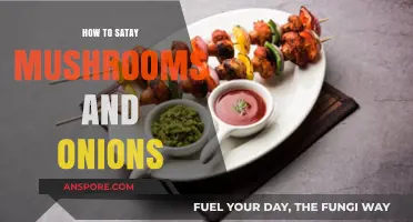 Mastering Flavor: Easy Satay Mushroom and Onion Skewers Recipe