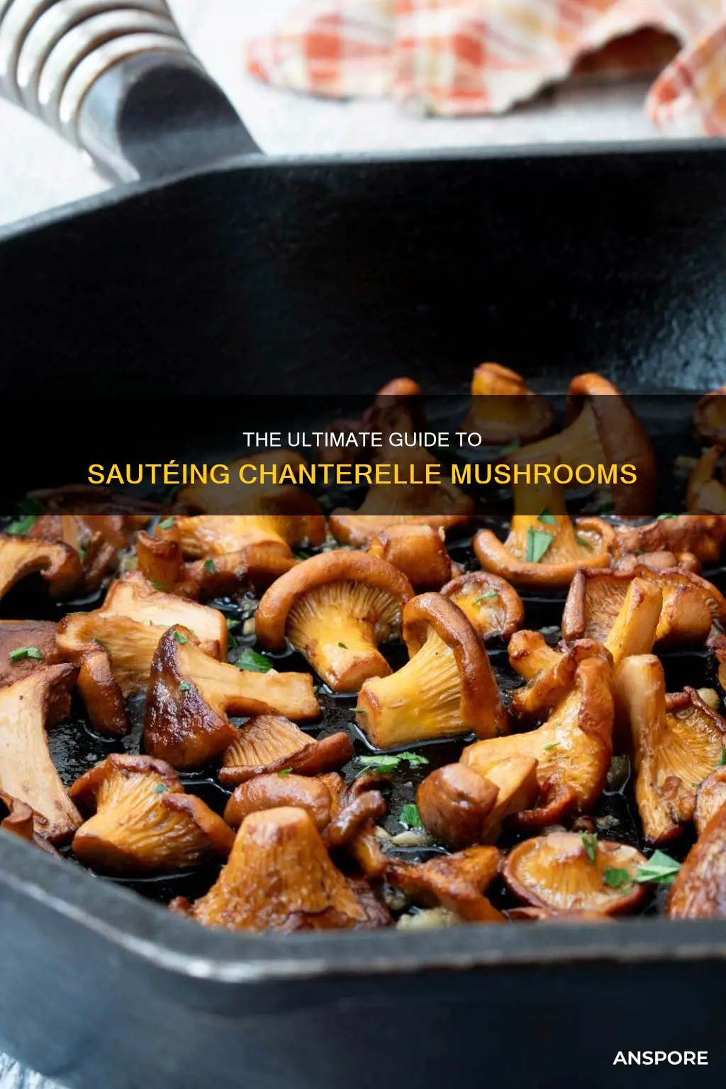 how to saute chanterelle mushrooms