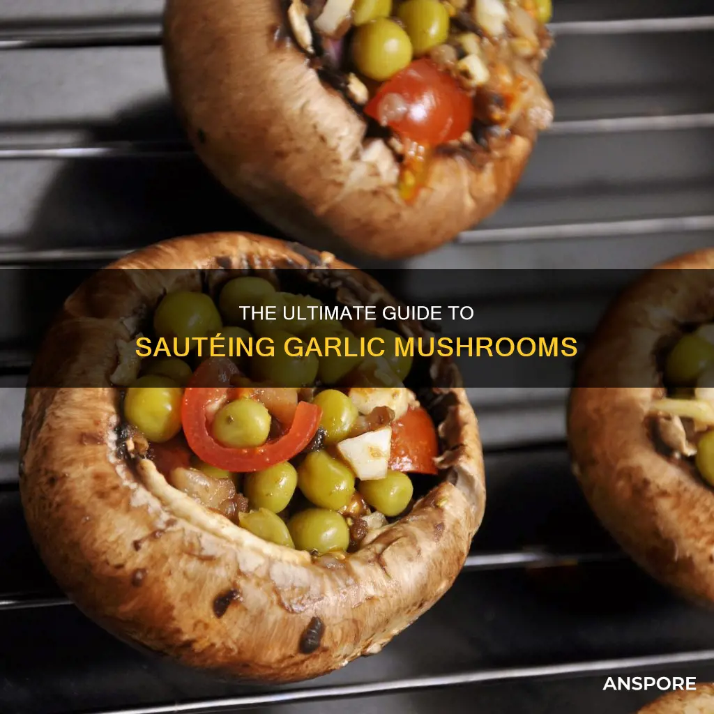 how to saute garlic mushrooms