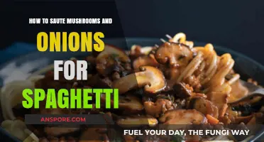 Perfectly Sautéed Mushrooms and Onions: Elevate Your Spaghetti Game