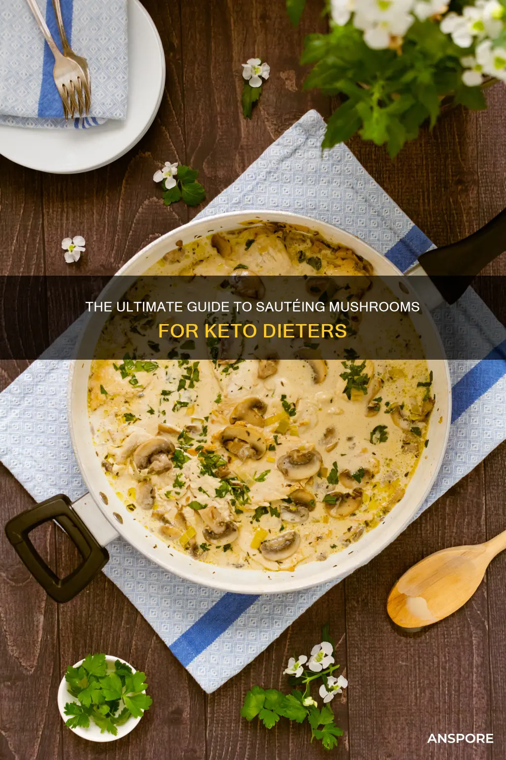 how to saute mushrooms tketo