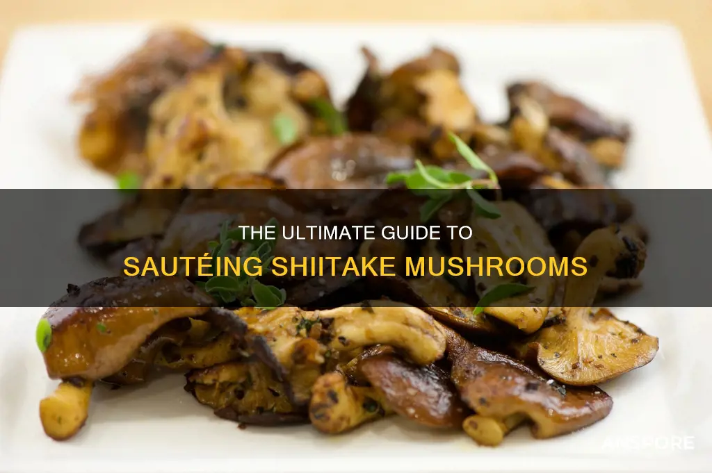 how to saute shiitake mushroom