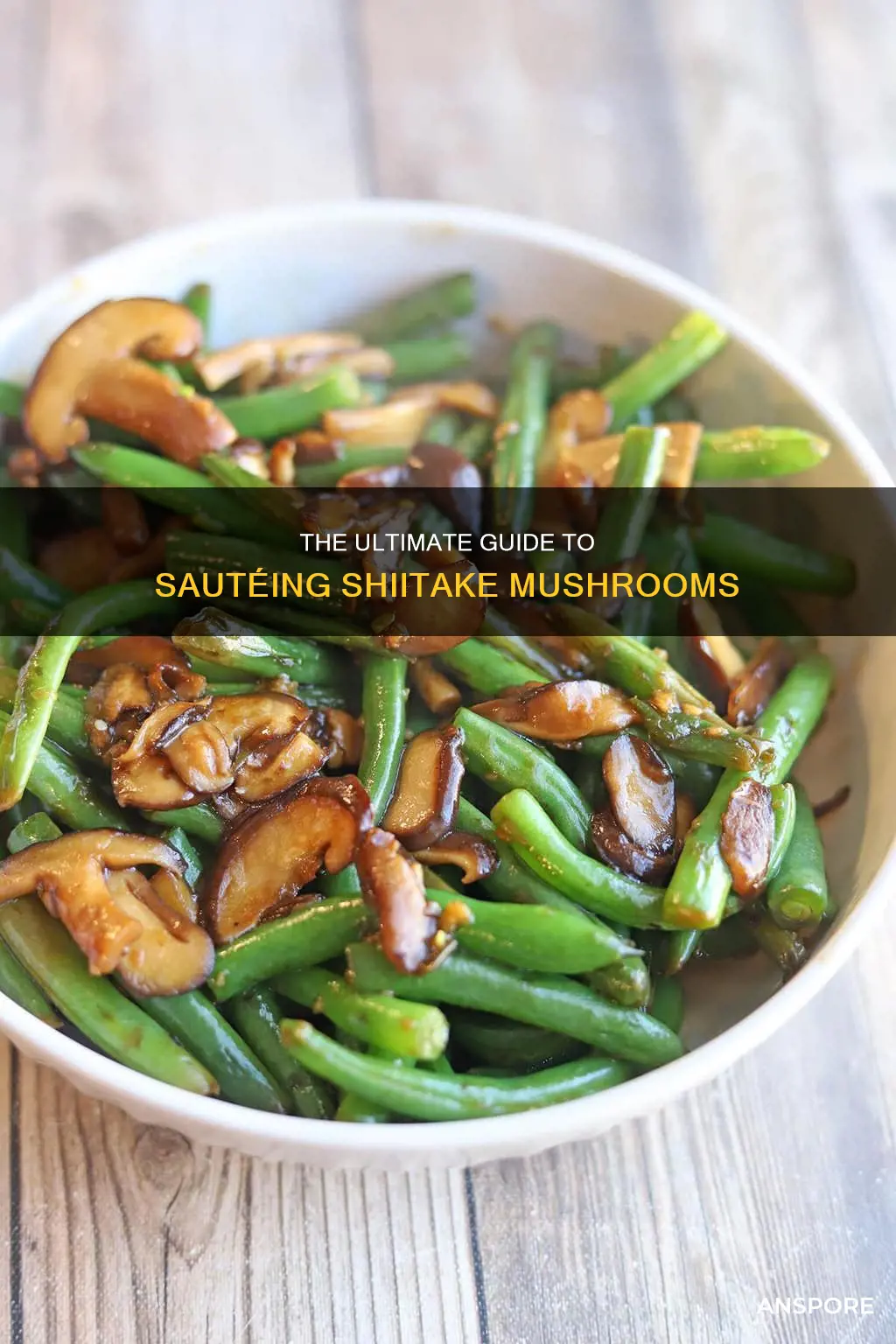 how to saute shitake mushroom