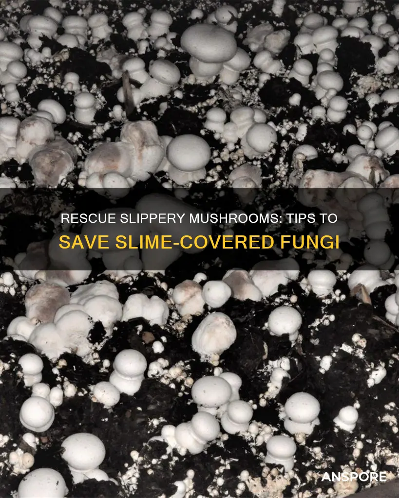 how to save slimy mushrooms