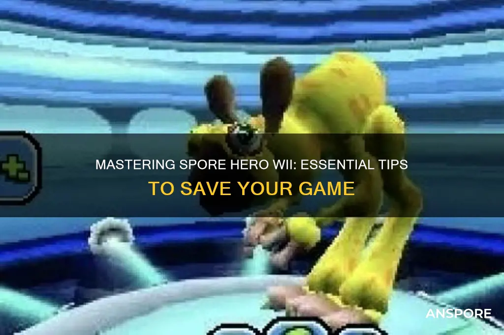 how to save spore hero wii