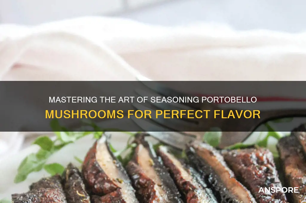 how to season a portobello mushroom