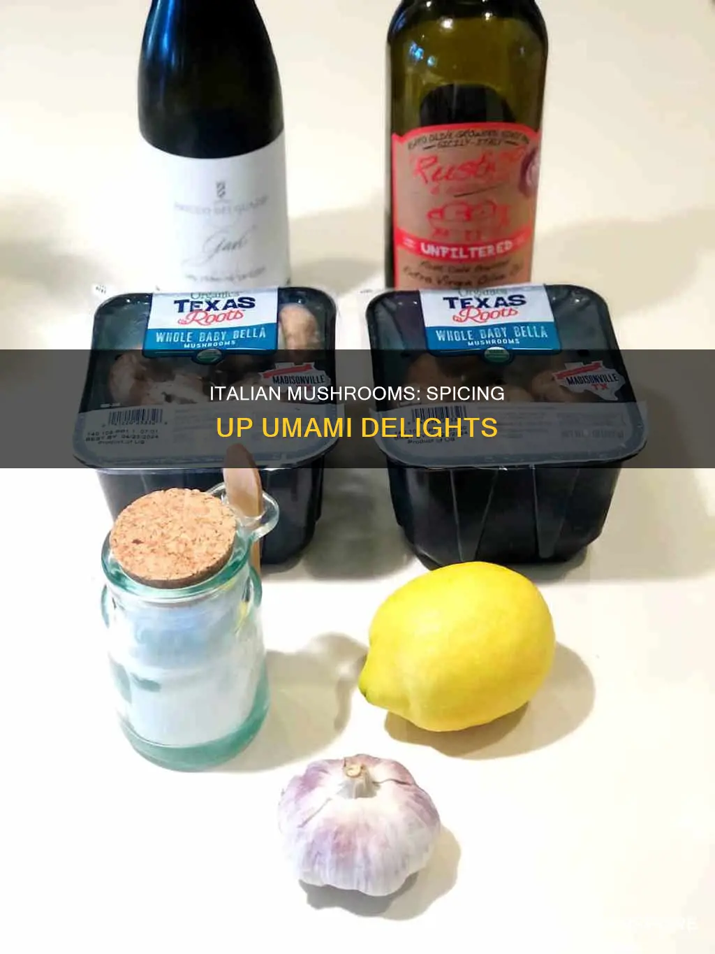 how to season italian mushrooms