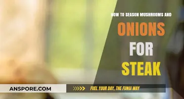 Perfectly Seasoned Mushrooms and Onions: Elevate Your Steak Game