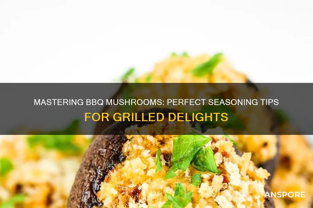 how to season mushrooms for bbq