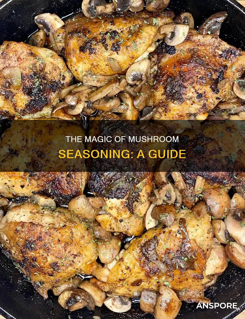 how to season mushrooms