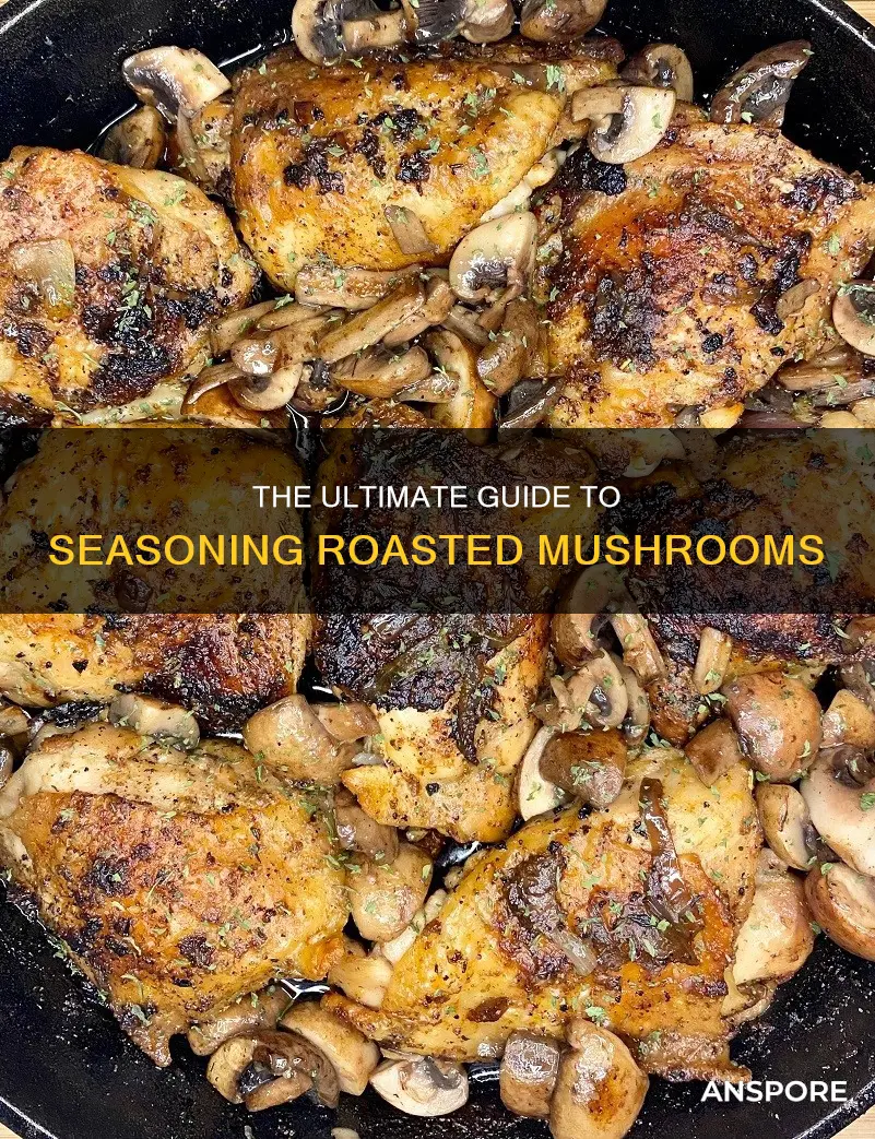 how to season roasted mushrooms