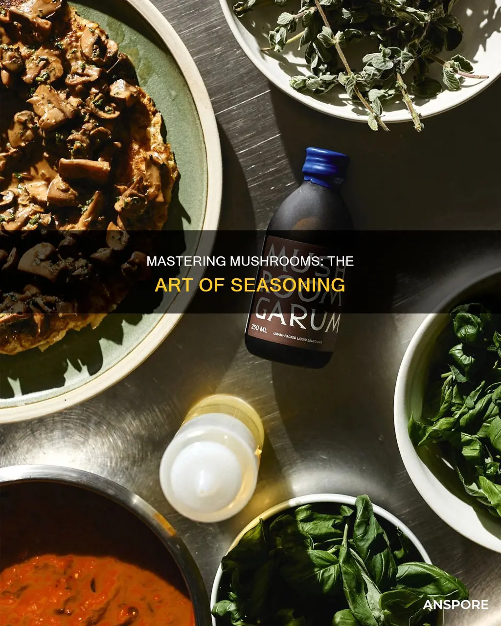 how to season satued mushrooms