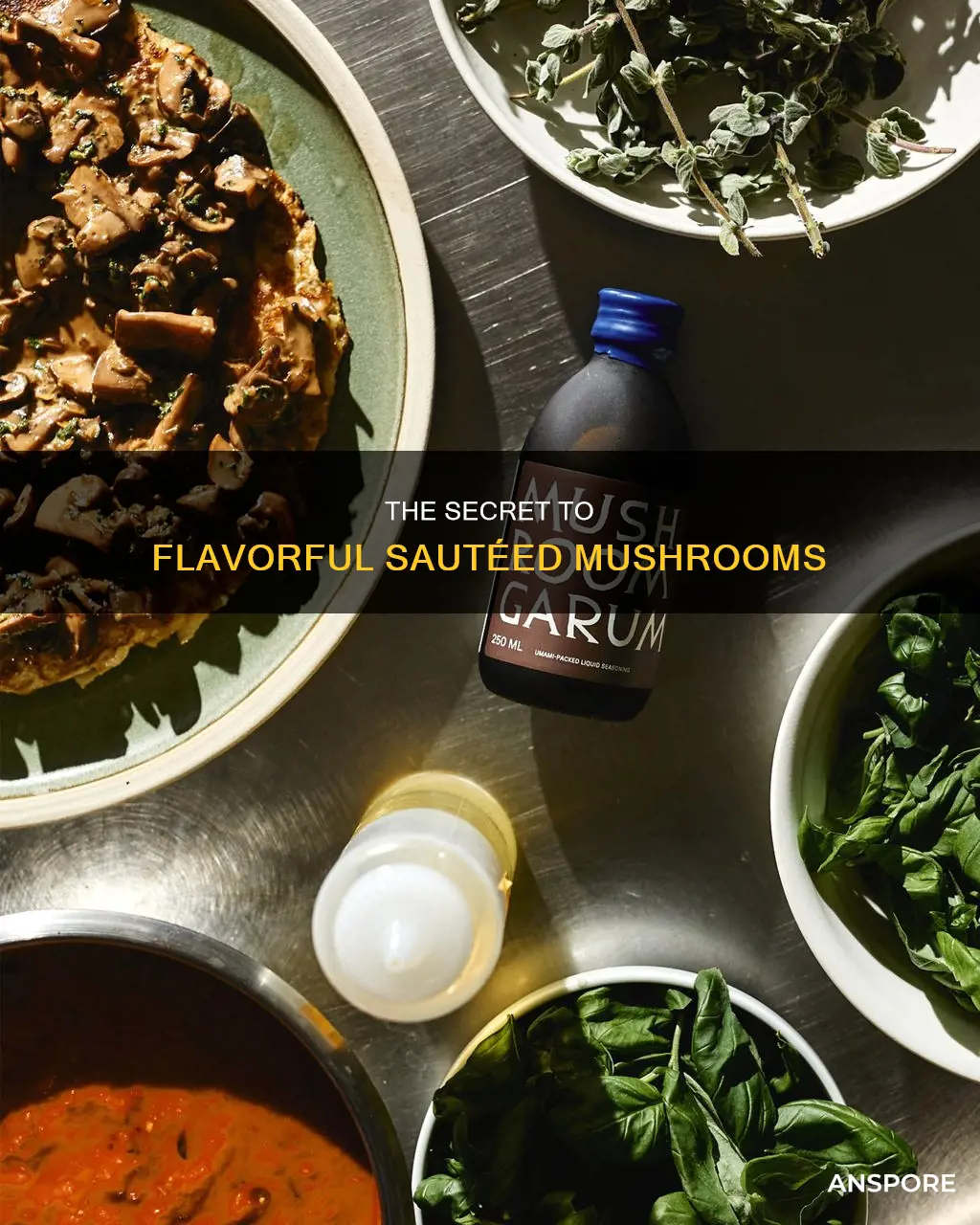 how to season sauteed mushrooms