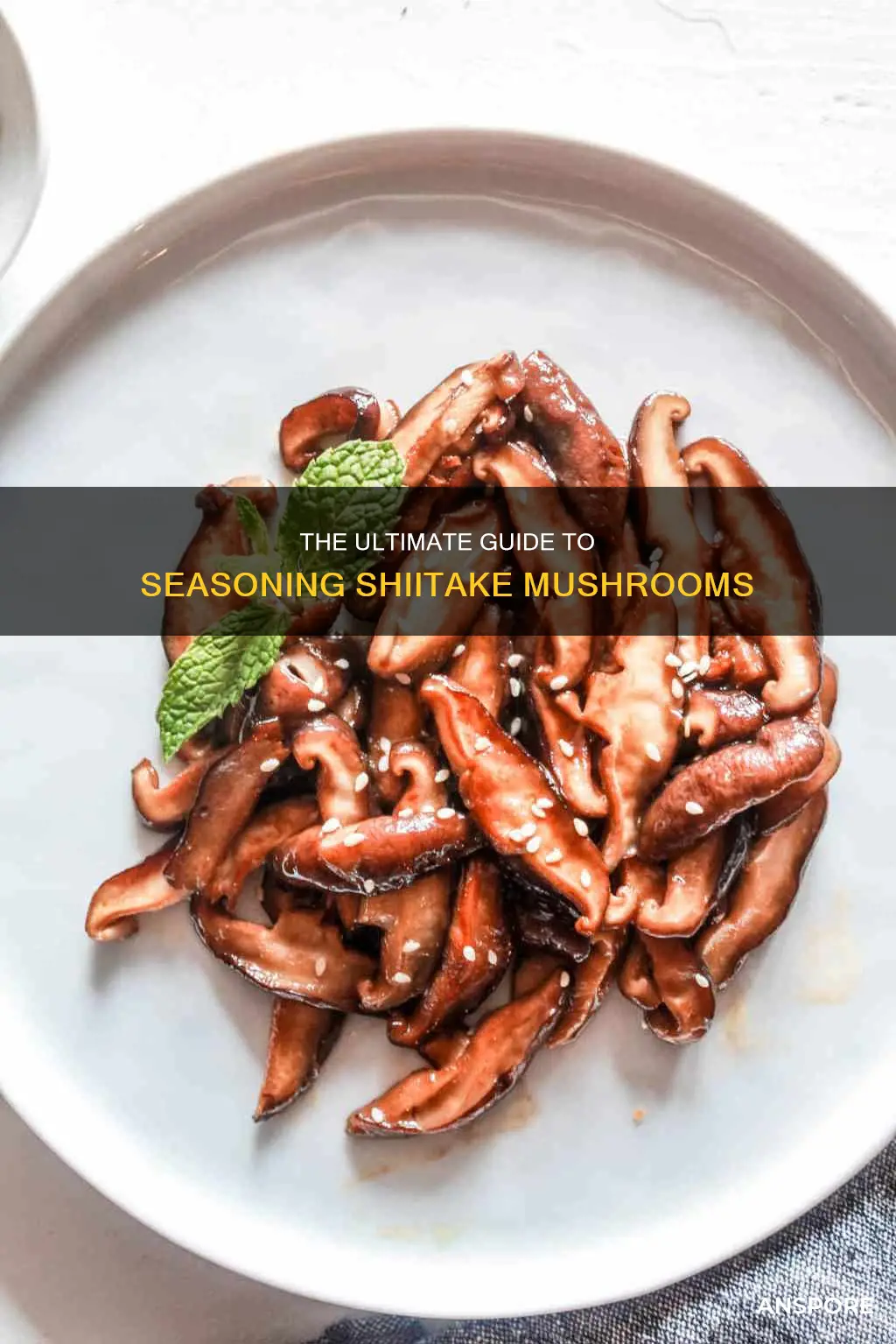 how to season shitake mushrooms