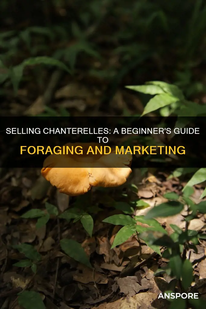 how to sell chanterelle mushrooms