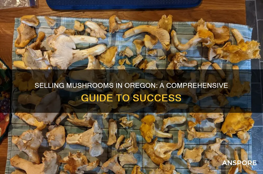how to sell mushrooms in oregon