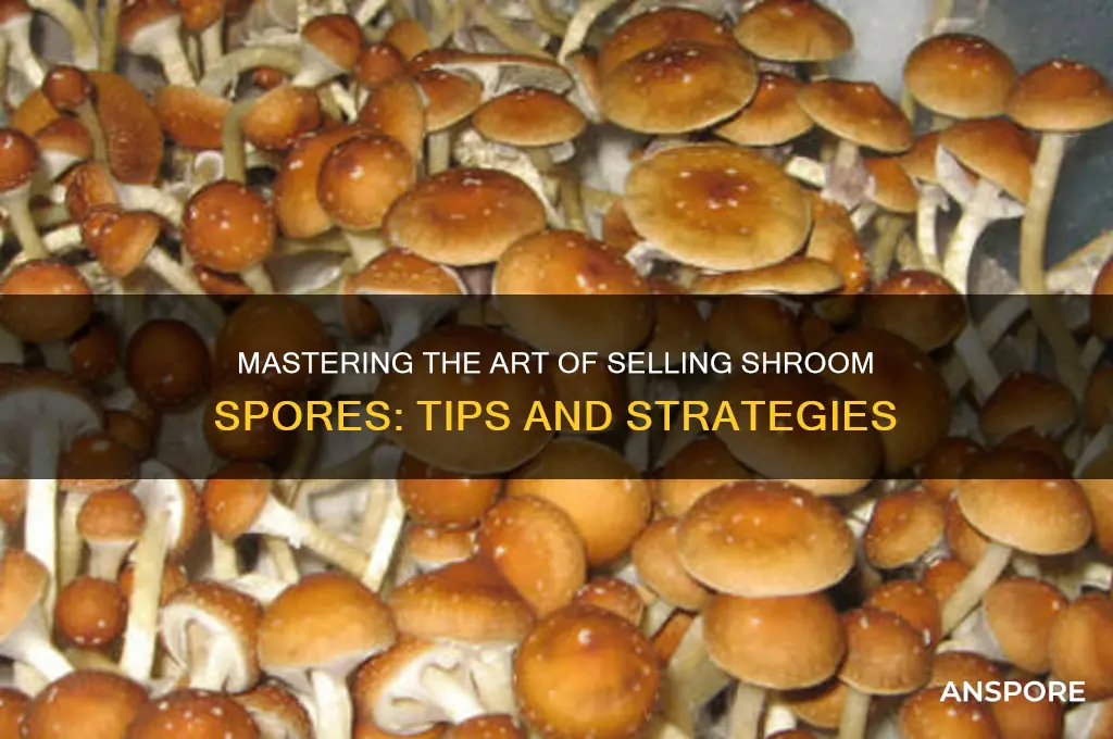 how to sell shroom spores