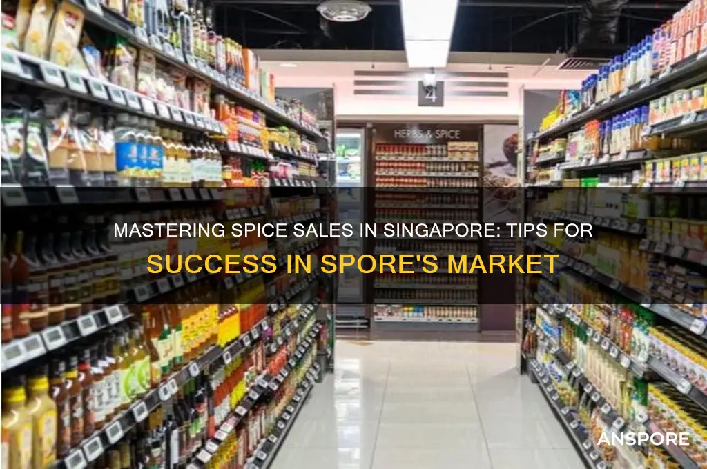 how to sell spice in spore