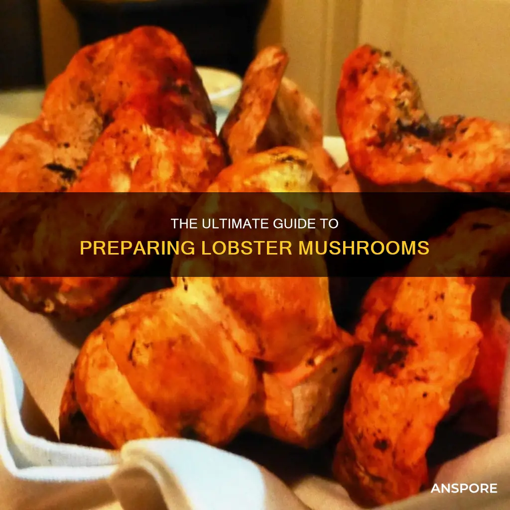 how to serve lobster mushroom