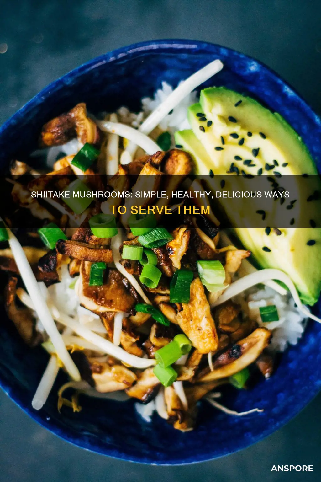 how to serve shiitake mushrooms