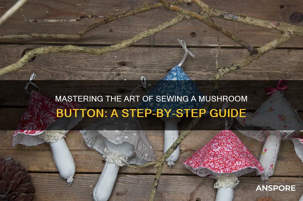 how to sew a mushroom button