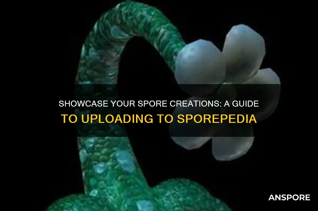 how to show creations in spore to sporepedia