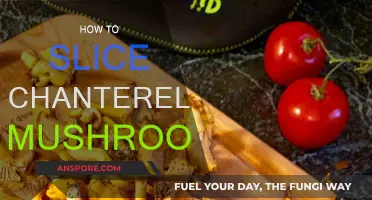 The Art of Slicing Chanterelle Mushrooms