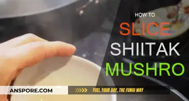 The Art of Slicing Shiitake Mushrooms