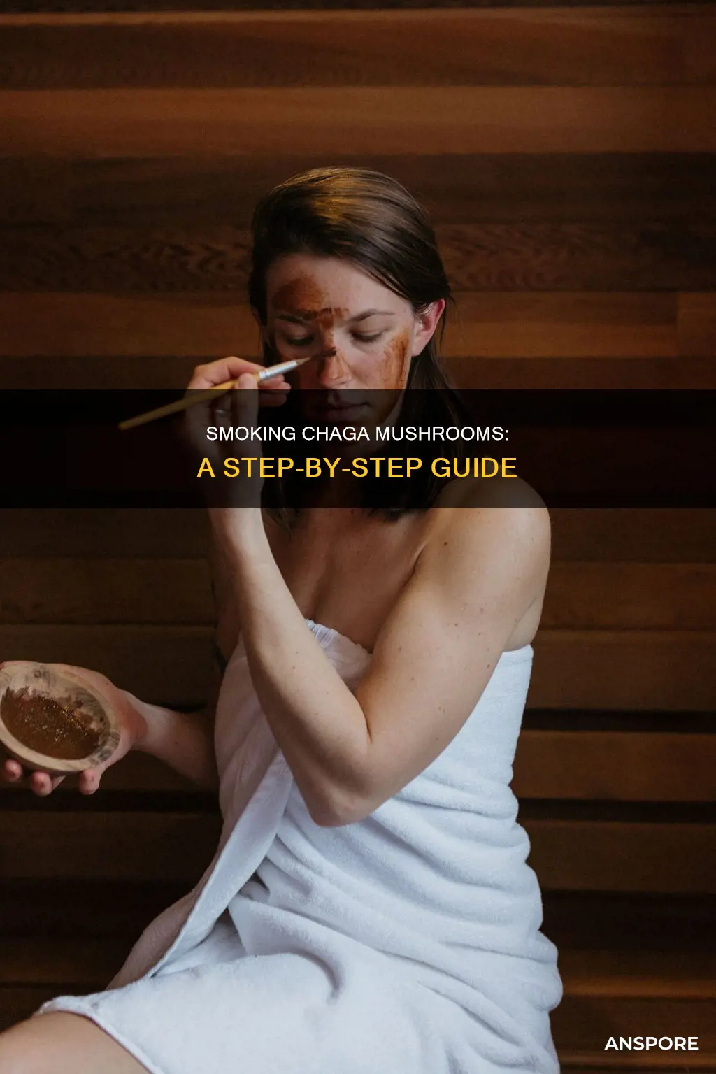 how to smoke chaga mushroom