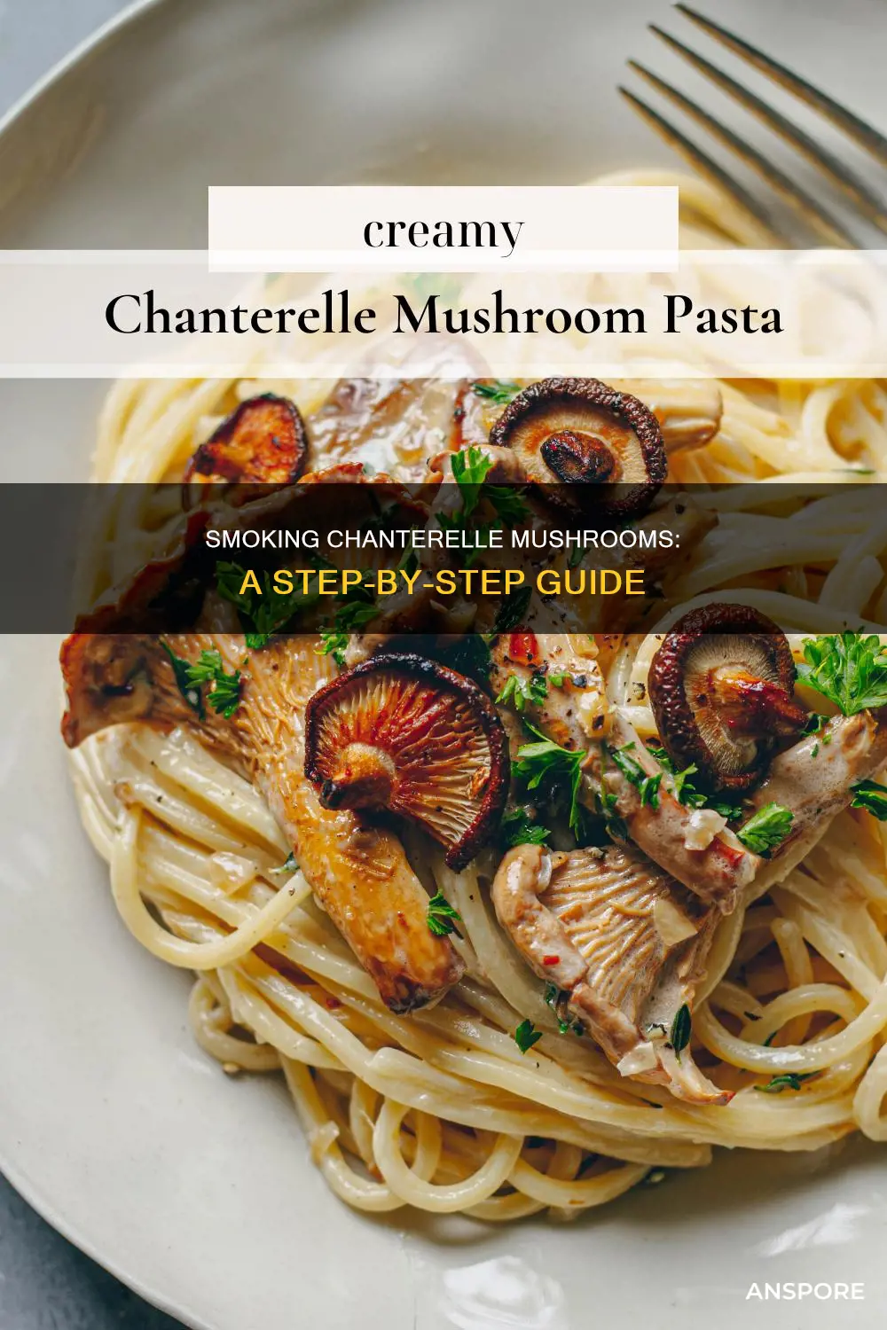how to smoke chanterelle mushrooms