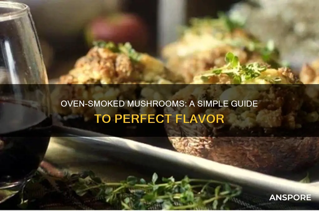 how to smoke mushrooms in the oven