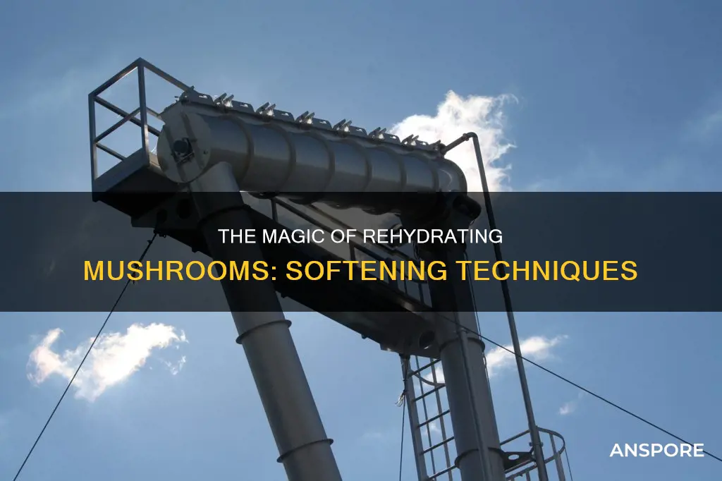 how to soften dried mushrooms