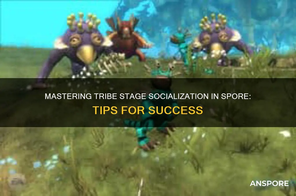 how to solcalize in tribe stage in spore