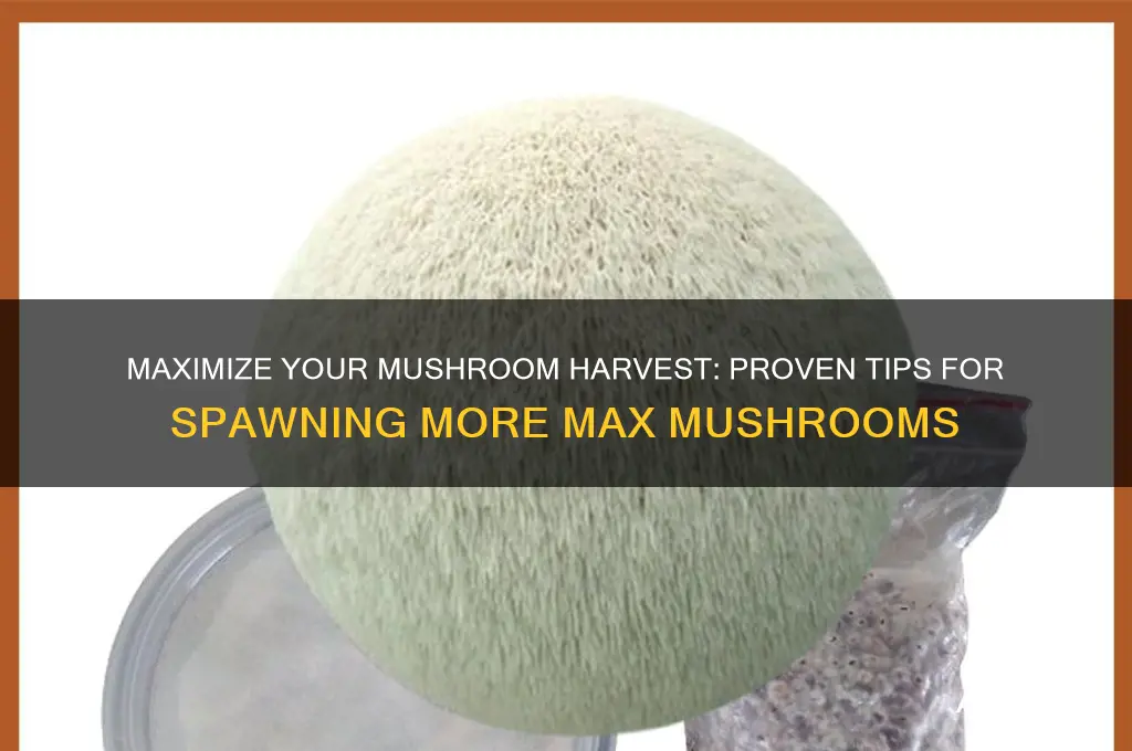 how to spawn more max mushrooms