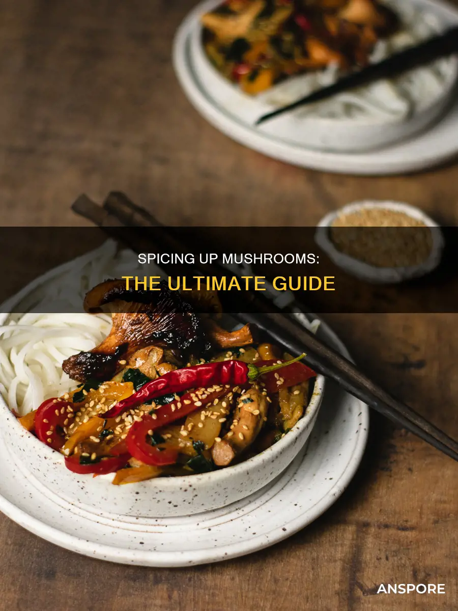 how to spice mushrooms