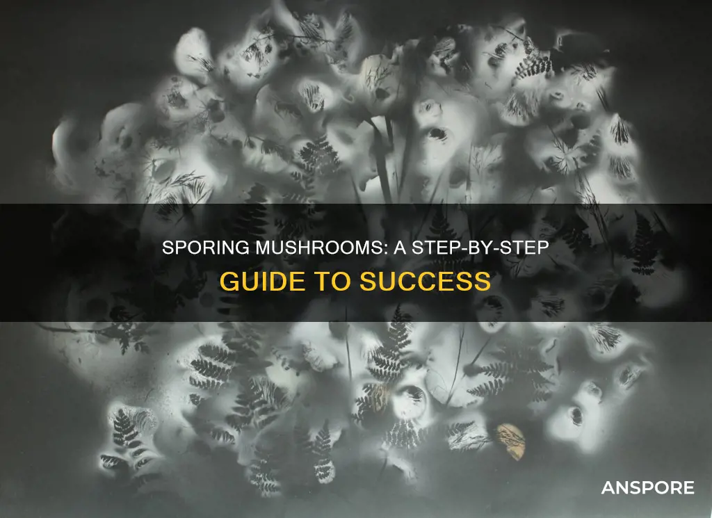 how to spore mushrooms