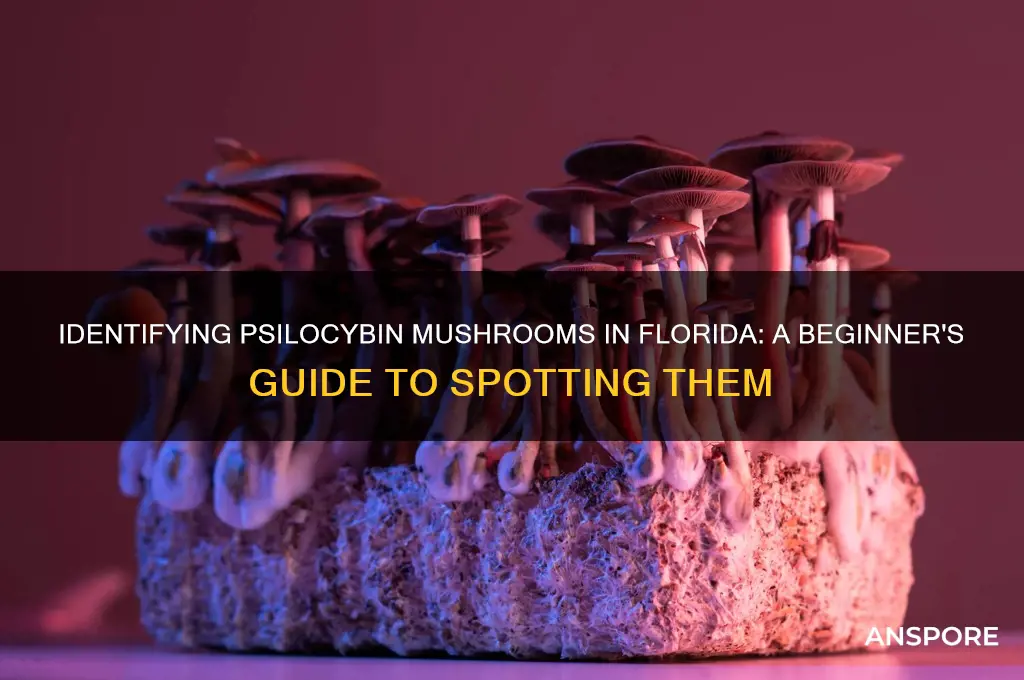 how to spot a psilcocybin mushroom in florida