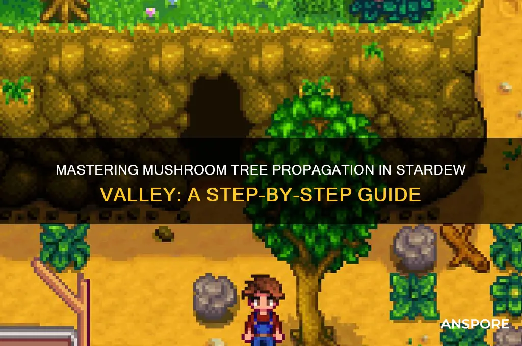 how to spread mushroom tree stardew
