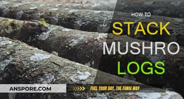 Stacking Mushroom Logs: A Step-by-Step Guide to Success