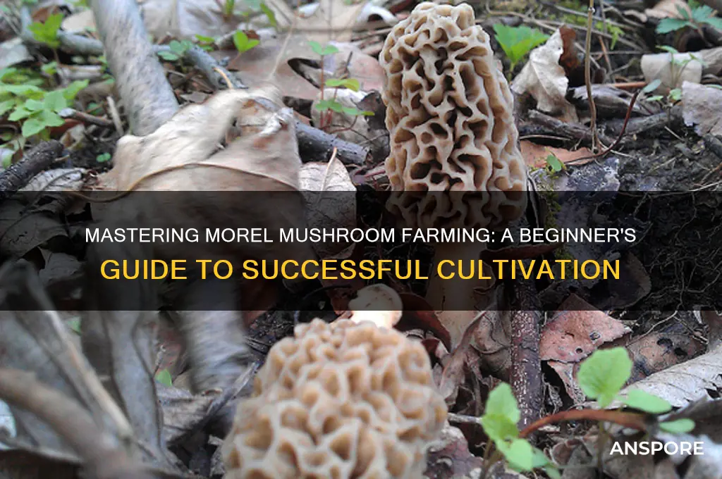 how to start a morel mushroom farm