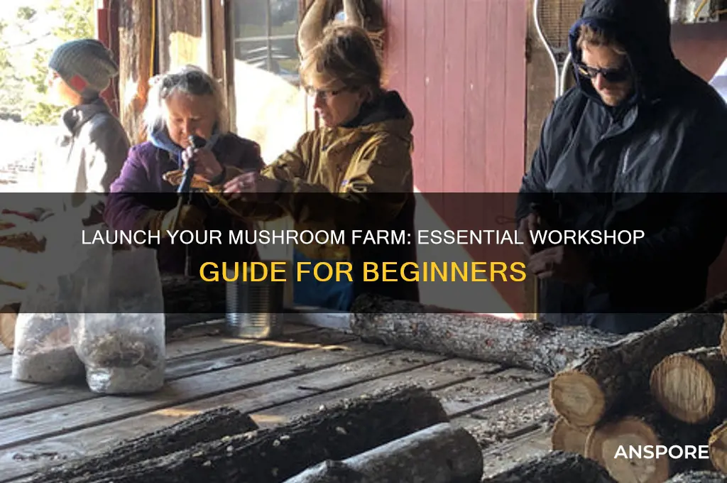 how to start a mushroom farm workshop