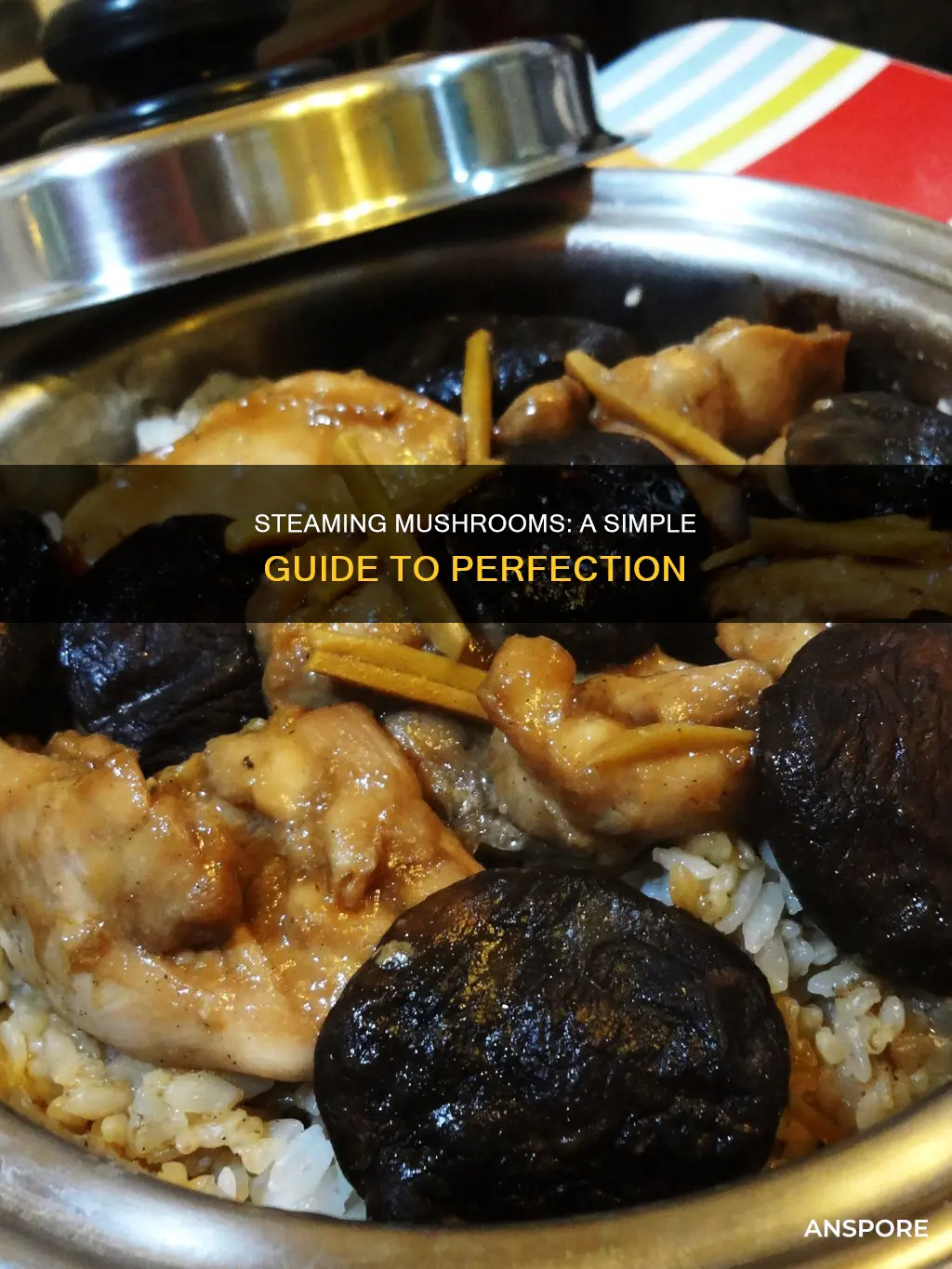 how to steam mushroom