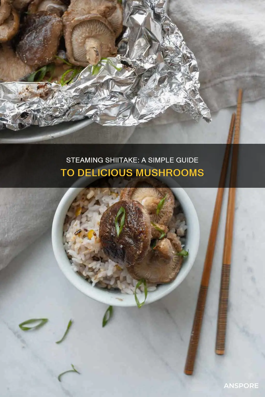 how to steam shiitake mushrooms