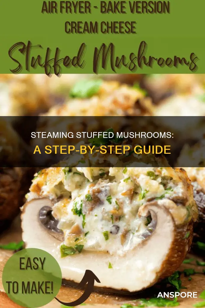 how to steam stuffed mushrooms
