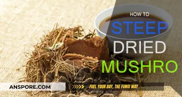 Steeping Dried Mushrooms: Quick, Easy, and Flavorful