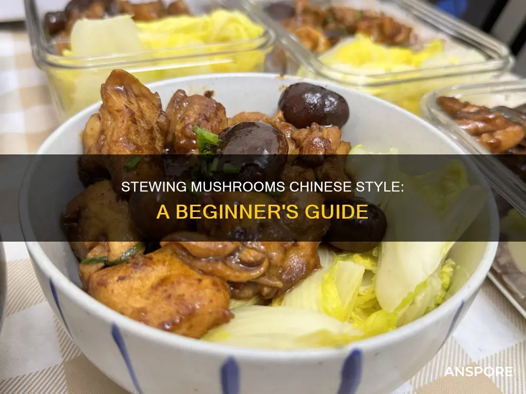 how to stew mushrooms chinese