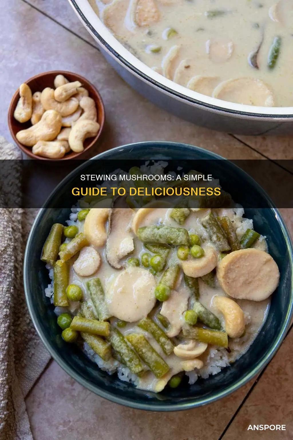 how to stew mushrooms